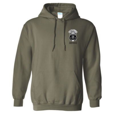 Chicago FO "Remember" Hoodie ARMY & SPORT GREY - Heavy Blend™ Hooded Sweatshirt Thumbnail
