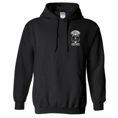 Chicago FO "Remember" Hoodie BLACK - Heavy Blend™ Hooded Sweatshirt Thumbnail