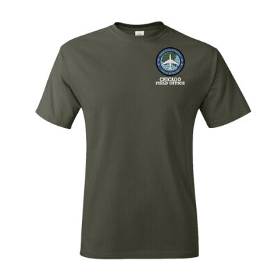 Chicago "Circle" Tee ARMY - Authentic T-Shirt Thumbnail
