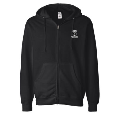 Philly FO "Remember" Design Zippered Hoodie, BLACK Thumbnail