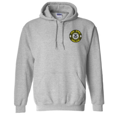 York ICE ERO Circle Hoodie - Heavy Blend™ Hooded Sweatshirt Thumbnail