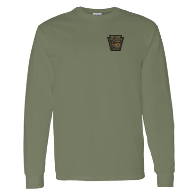 York ICE ERO "Keystone" - Heavy Cotton™ Long Sleeve T-Shirt Thumbnail